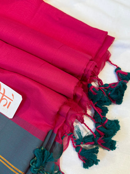 Pink Mulmul Cotton