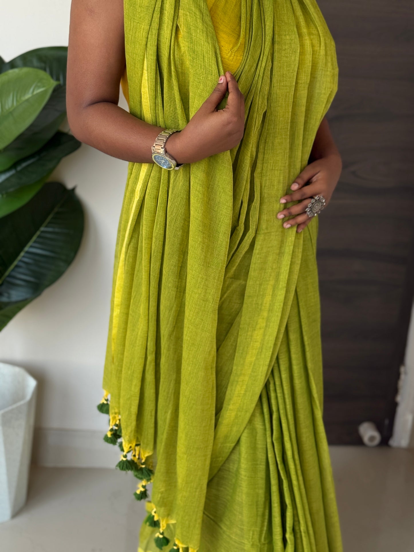 Green Mulmul Cotton