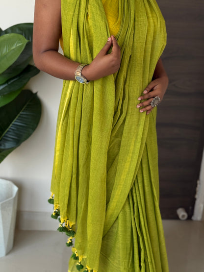 Green Mulmul Cotton