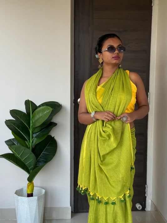 Green Mulmul Cotton