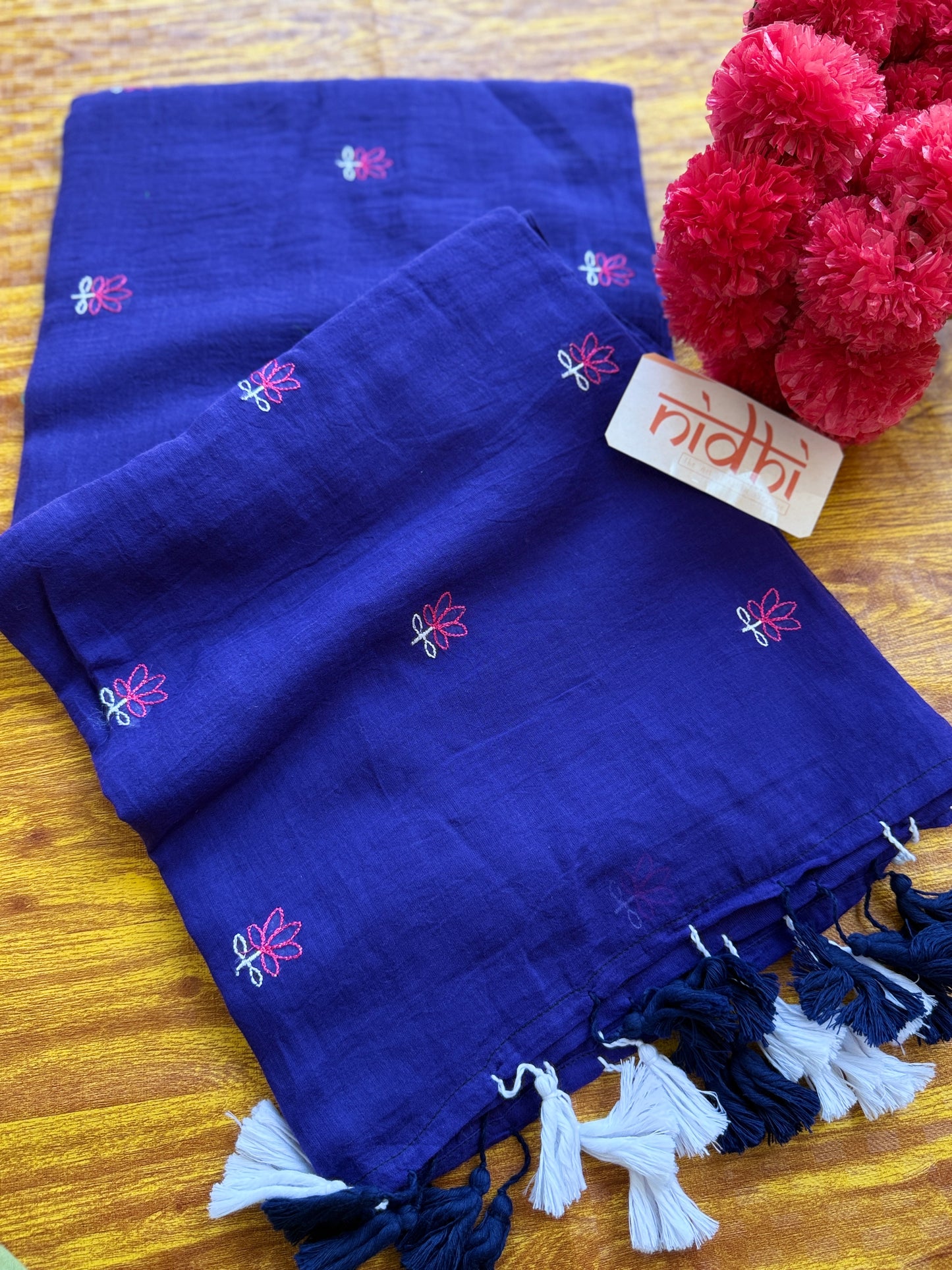 Mallippoo Mul Cotton Sarees