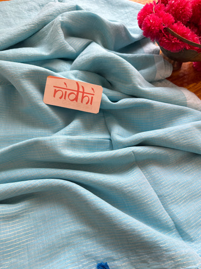 Sky Mulmul Cotton
