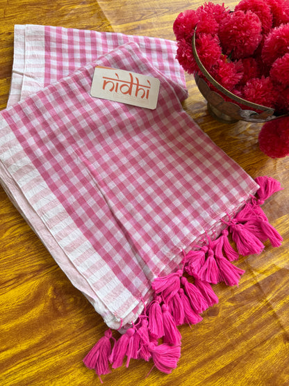 Pink Mulmul Cotton