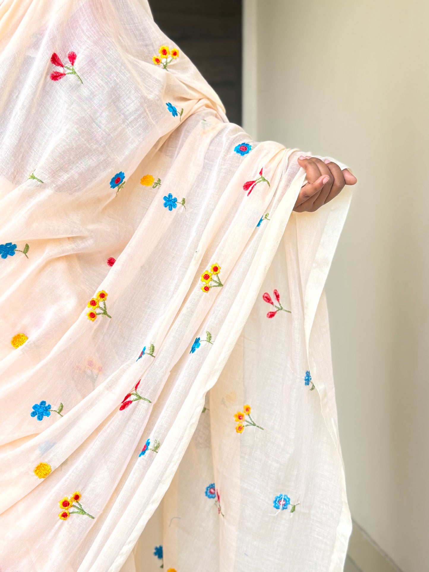 White Mulmul Cotton