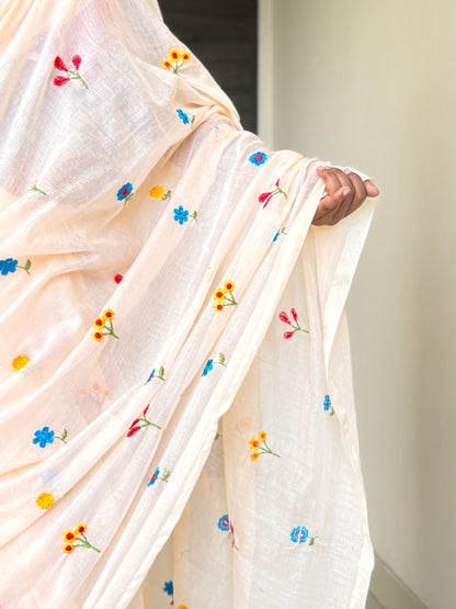 White Mulmul Cotton