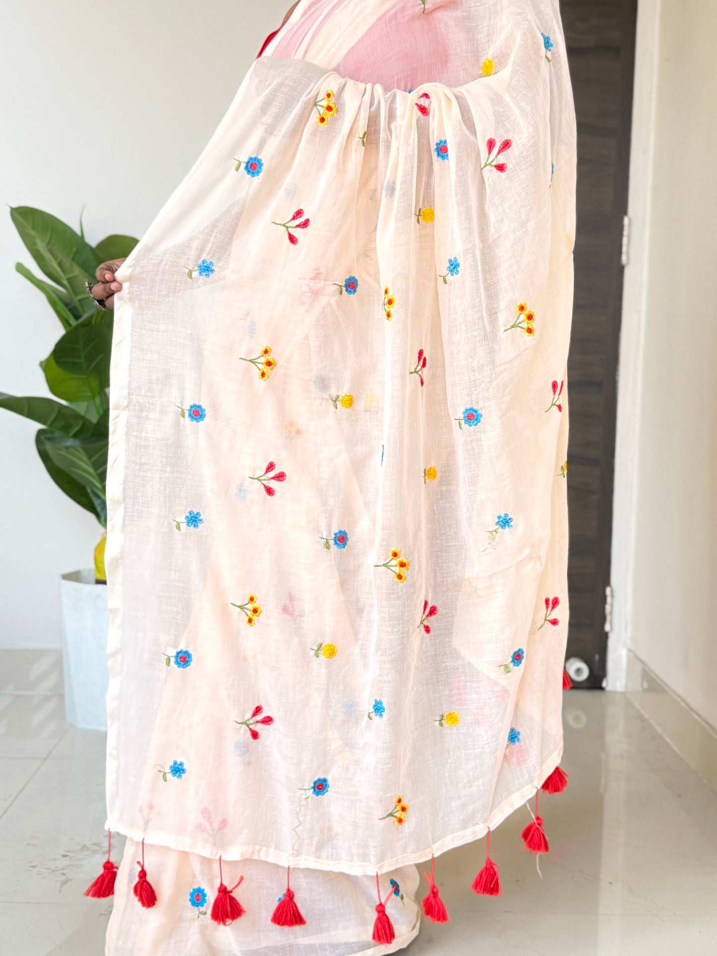 White Mulmul Cotton