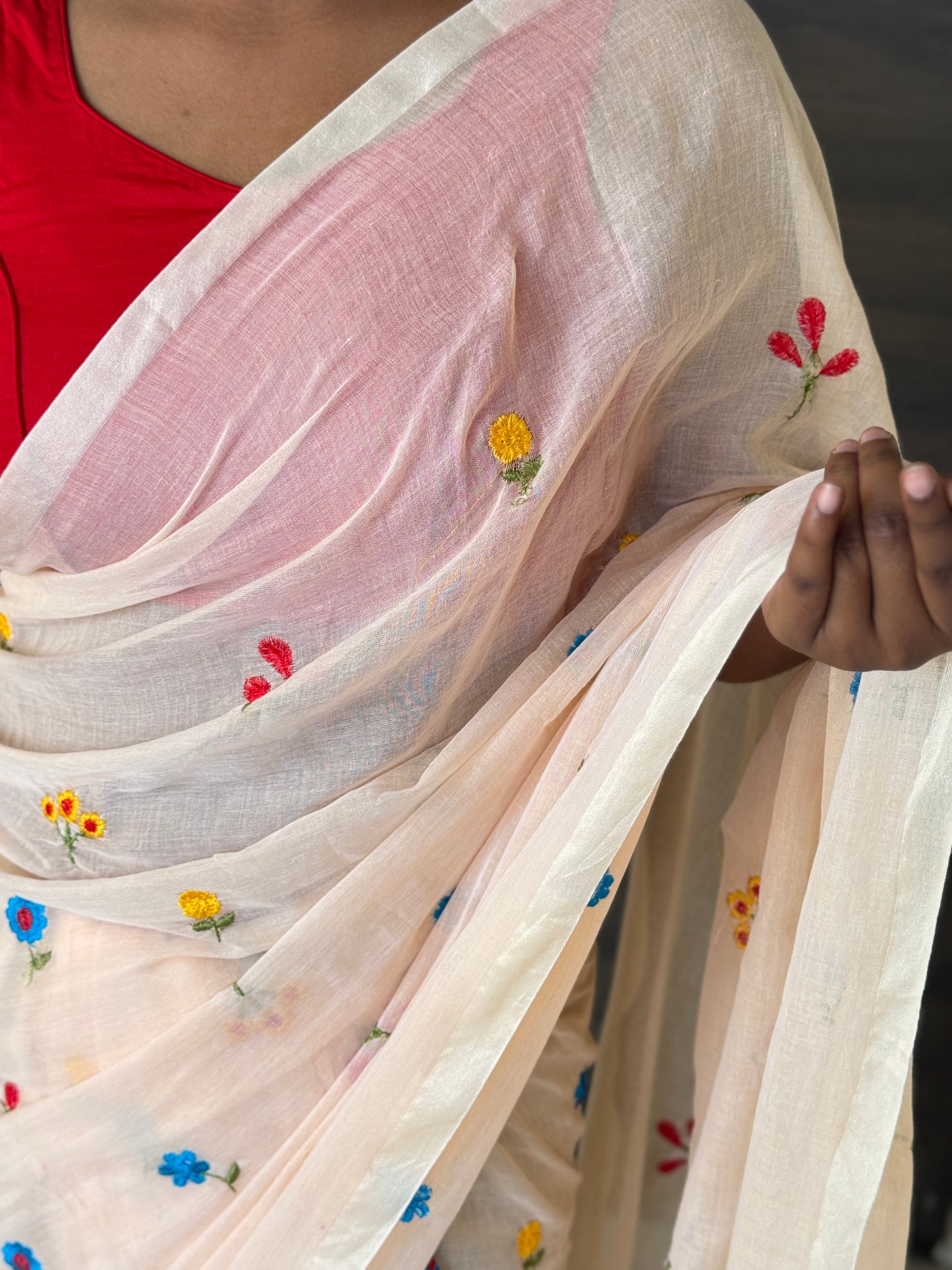 White Mulmul Cotton