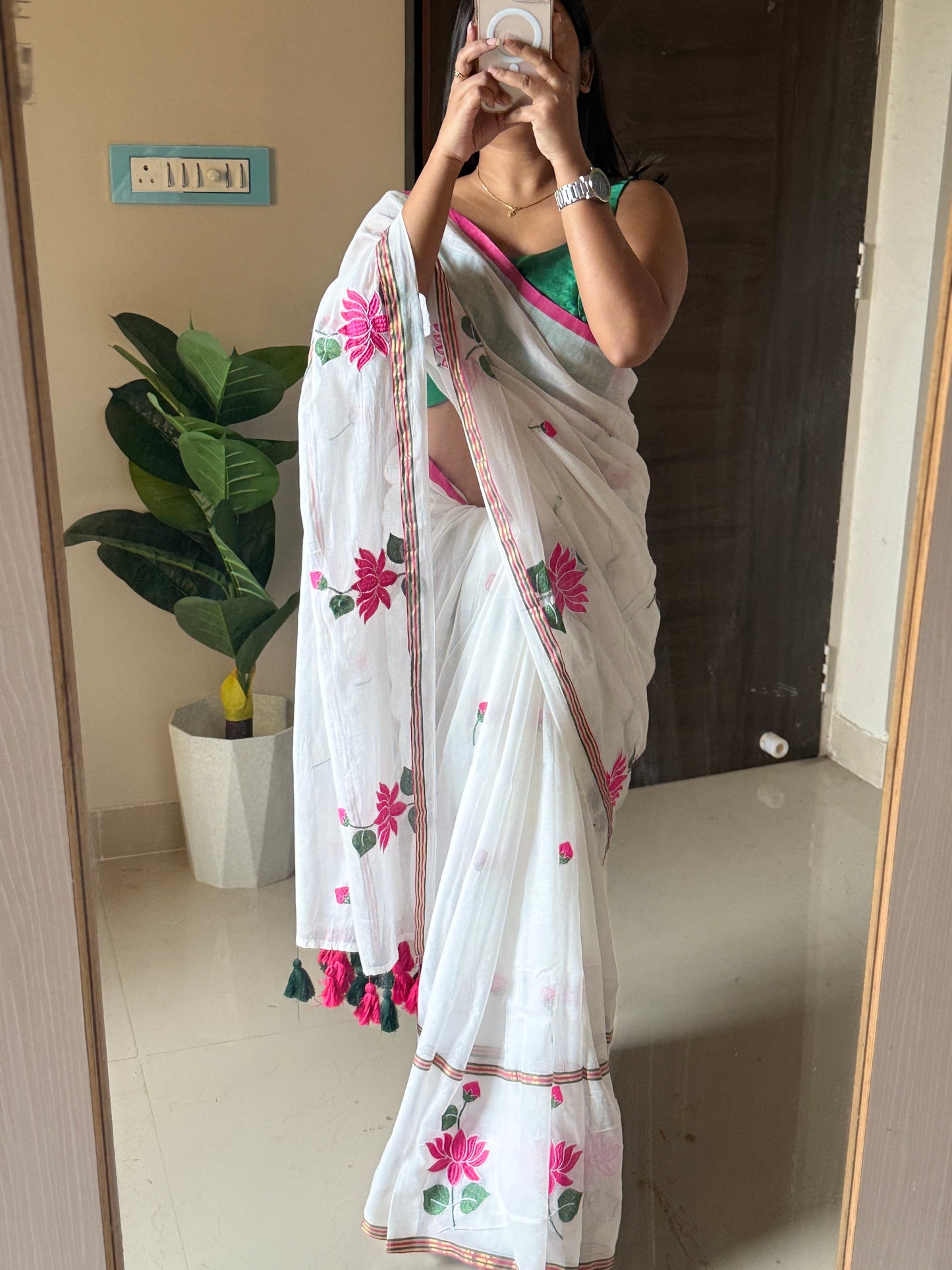 Lotus  Mulmul Cotton