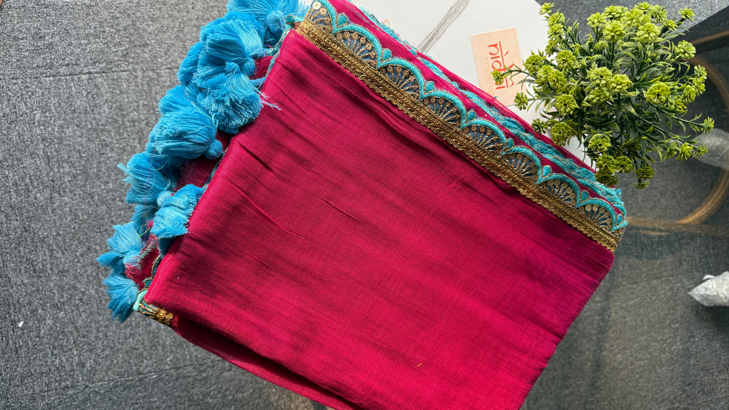 Gulabo Glam Tissue Saree