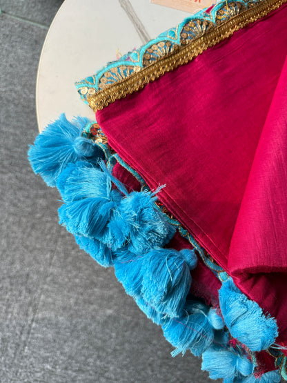 Gulabo Glam Tissue Saree