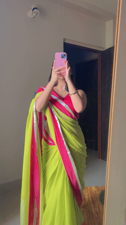 Green Mulmul Cotton