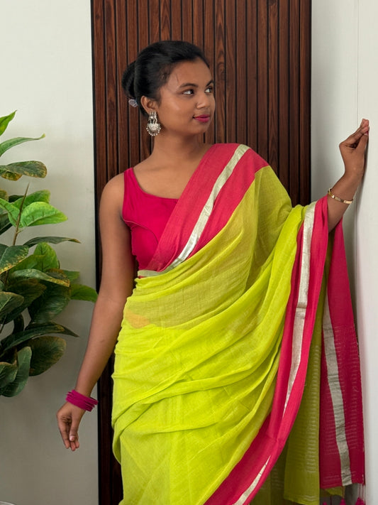 Green Mulmul Cotton