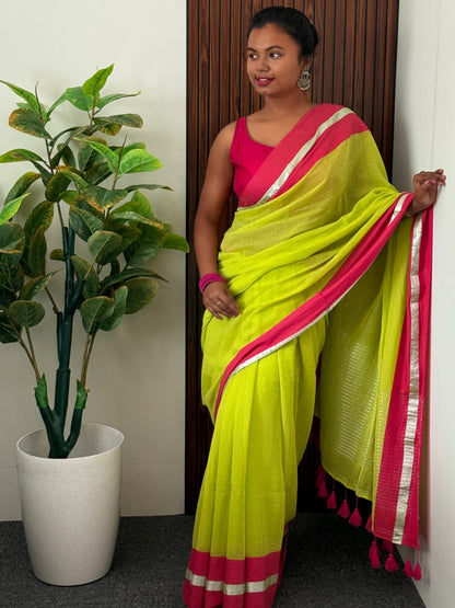 Green Mulmul Cotton