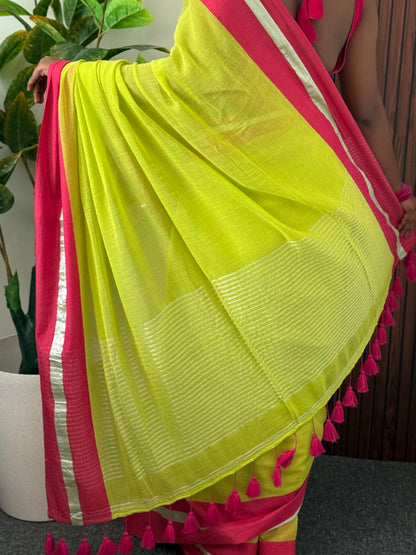 Green Mulmul Cotton