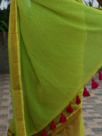 Green Sequence Mulmul Cotton
