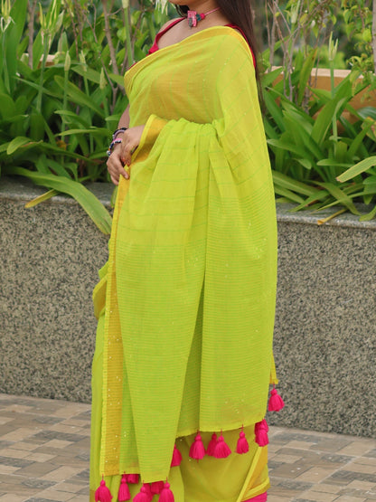 Green Sequence Mulmul Cotton